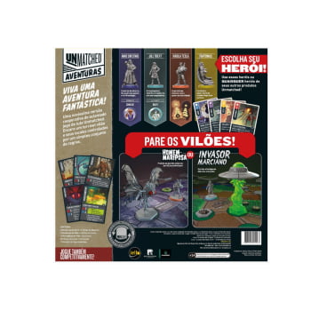 Jogo  Unmatched Aventuras : Contos Fantásticos  (Pré-venda)