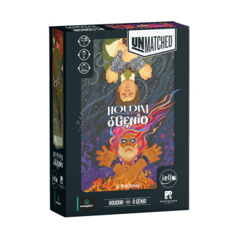 Jogo Unmatched : Houdini vs. O Gênio