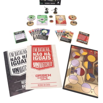 Jogo Unmatched : Origem do Sol