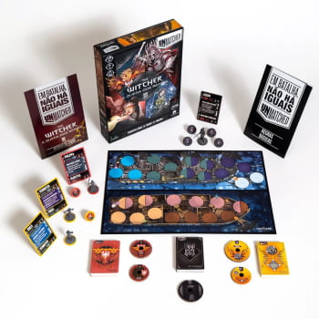 Jogo Unmatched : The Witcher – A Queda dos Reinos + Sleeves grátis