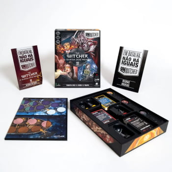 Jogo Unmatched : The Witcher – A Queda dos Reinos + Sleeves grátis