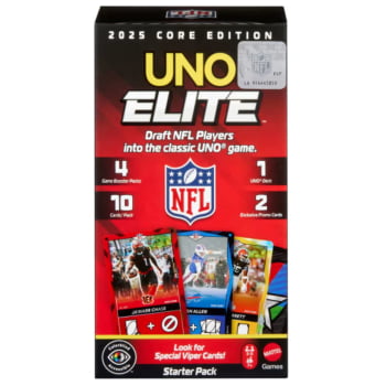 Jogo Uno Elite NFL - Pacote Inicial