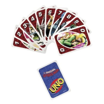 Jogo Uno Marvel Spider Man