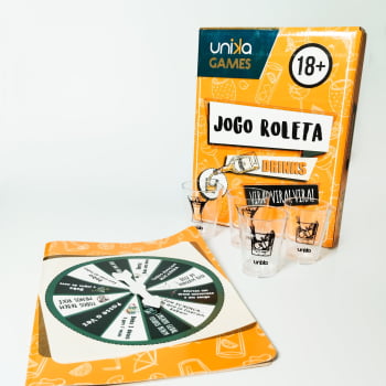 Jogo Roleta Drinks - Vira! Vira!