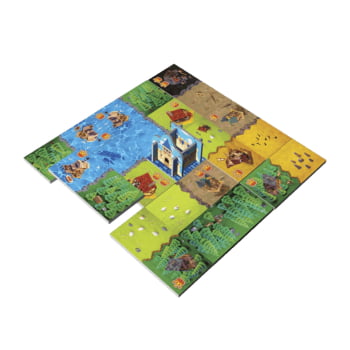 Jogo Kingdomino + Expansão "As Últimas Coroas"