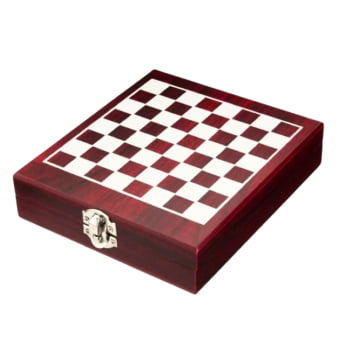 kit Abridor de Vinho + Jogo de Xadrez