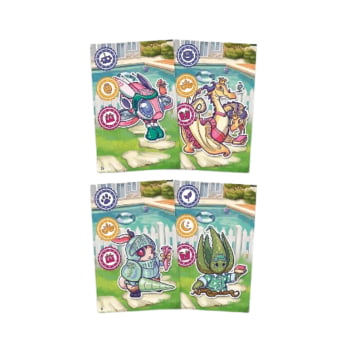Kit Jogos Bucaneiros Collection : Balde de Caranguejo, Pool Party Stars, Frost Shelter, AmaZoom (Vol 1) + Sleeves Grátis e Kit de Promos