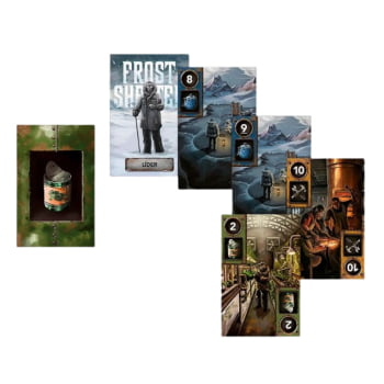 Kit Jogos Bucaneiros Collection : Balde de Caranguejo, Pool Party Stars, Frost Shelter, AmaZoom (Vol 1) + Sleeves Grátis e Kit de Promos