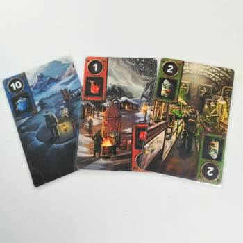 Kit Jogos Bucaneiros Collection : Balde de Caranguejo, Pool Party Stars, Frost Shelter, AmaZoom (Vol 1) + Sleeves Grátis e Kit de Promos