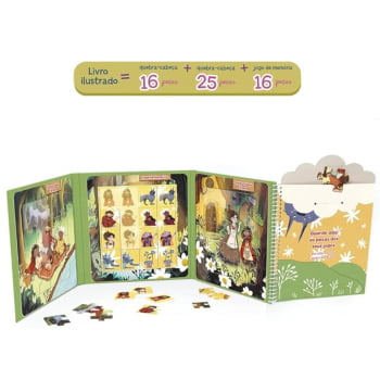Livro Brinquedo Chapeuzinho Vermelho - Toyster Brinquedos