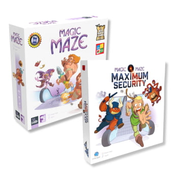 Magic Maze + Expansão Maximum Security