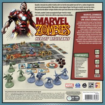 Jogo Marvel Zombies: Heroes' Resistance - Um Jogo Zombicide
