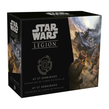 Expansão Star Wars Legion AT-ST Derrubado *Avariado