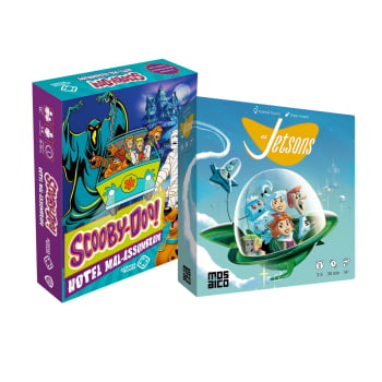 Scooby Doo (com carta Promo) + Os Jetsons (com carta Promo) 