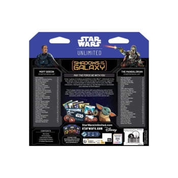 Star Wars: Unlimited - Shadows of The Galaxy - Two-Player Starter Deck (Inglês)