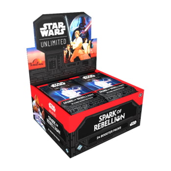 Jogo Star Wars: Unlimited - Spark of Rebellion - Booster Box (Inglês) - Pre venda