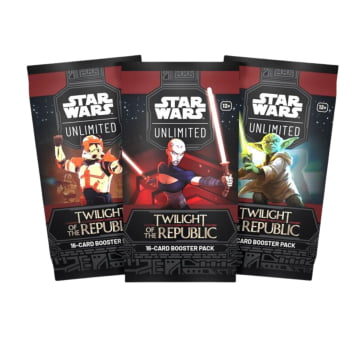 Star Wars: Unlimited - Twilight of the Republic: Booster Box ( Inglês) - Pre venda - Promoção somente até 22/09