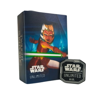 Star Wars: Unlimited - Twilight of the Republic: Booster Box ( Inglês) + Two Player Starter Gratis Intiative Token + Mini Box