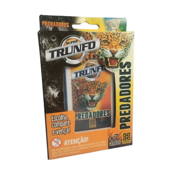Jogo Super Trunfo Predadores