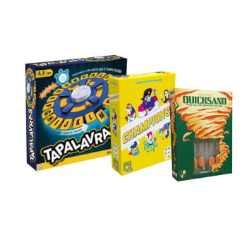 Tapalavras + Quicksand + Champions