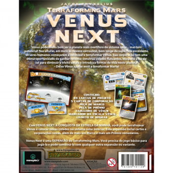 Expansão Terraforming Mars: Vênus Next
