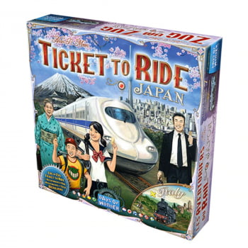 Expansão Ticket to Ride Japão e Itália 