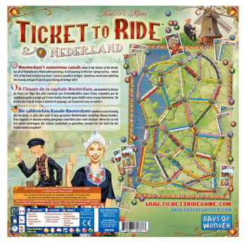 Ticket to Ride Holanda- Expansão