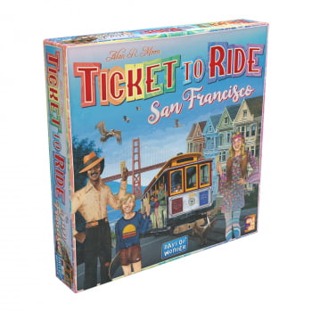 Jogo Ticket to Ride: San Francisco