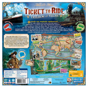 Ticket to Ride Trilhos e Velas