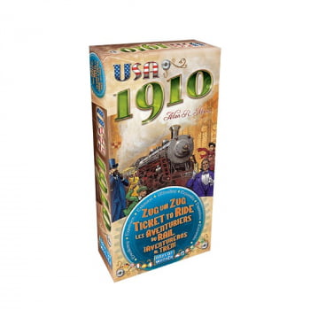 Ticket to Ride Expansão Reino Unido e Pensilvânia - Galápagos Jogos