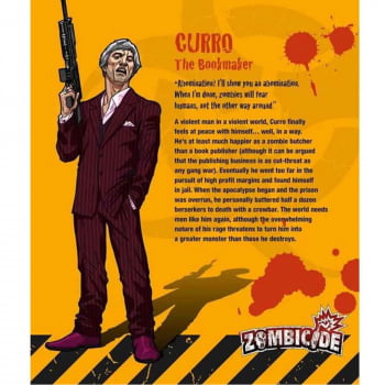 Expansão  Zombicide - Curro The Bookmaker 