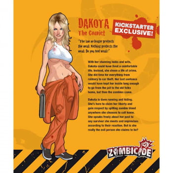 Expansão Zombicide - Dakota The Convict 