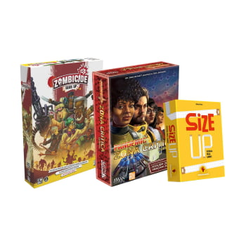 Zombicide Gear Up + Zona Crítica europa + Size Up