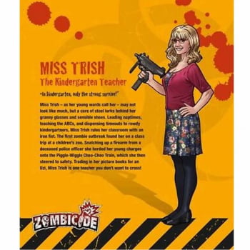 Expansão Zombicide - Miss Trish The Kindergarten Teacher 
