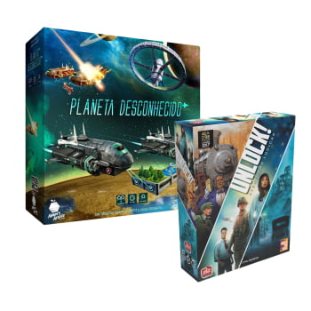 Planeta Desconhecido + Unlock Aventuras Lúdicas Planeta Desconhecido + Unlock Aventuras Lúdicas