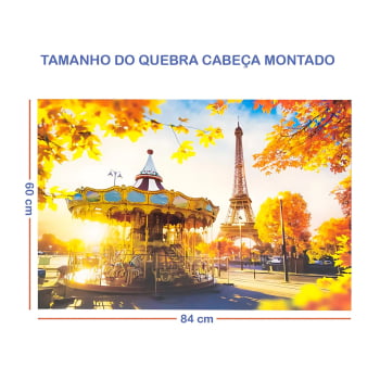 Quebra - Cabeça : Carrossel de Paris (1500 pçs)