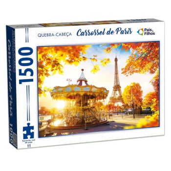 Quebra - Cabeça : Carrossel de Paris