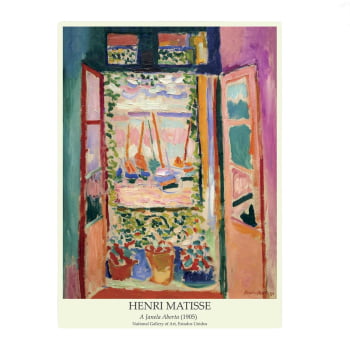 Quebra - Cabeça : Coleção Obras de Arte Matisse - A Janela (1000 pçs)