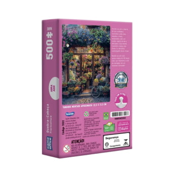 Quebra-Cabeça : Floricultura - Nano (500 pçs)