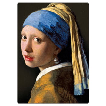 Quebra - Cabeça : Johannes Vermeer - Moça com o Brinco  de Pérola - Nano (500 pçs)