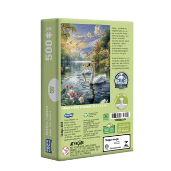 Quebra - Cabeça : Lago dos Cisnes - Nano (500 pçs)