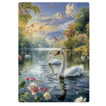 Quebra - Cabeça : Lago dos Cisnes - Nano (500 pçs)