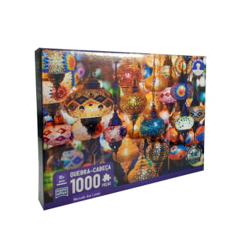 Quebra-Cabeça : Mercado das Luzes (1000 pçs) Quebra-Cabeça : Mercado das Luzes (1000 pçs)