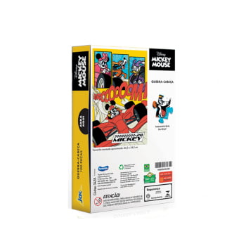 Quebra-Cabeça Mickey Fórmula 1 - 100 Peças