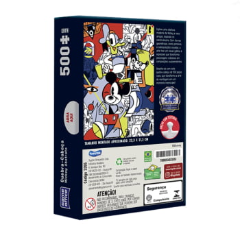 Quebra - Cabeça : Mickey (Nano 500 pçs)