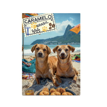 Quebra-cabeça Mundo Cão - 500 Peças - Caramelo Brasil