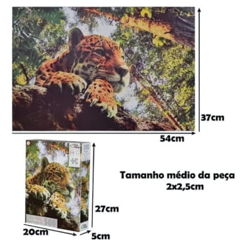Quebra - Cabeça : Onça Pantaneira (500 pçs)