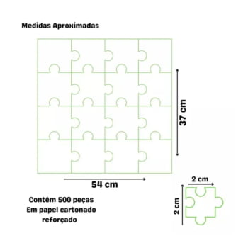 Quebra - Cabeça : Onça Pantaneira (500 pçs)