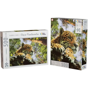 Quebra - Cabeça : Onça Pantaneira (500 pçs)