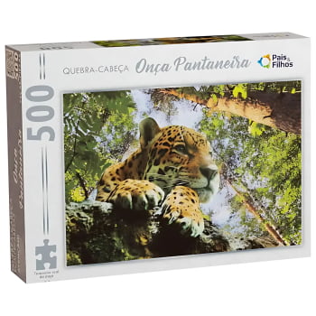 Quebra - Cabeça : Onça Pantaneira (500 pçs)
